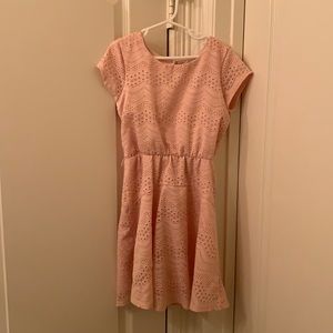 Lily rose peach girls size 10 dress